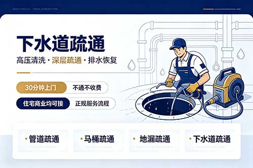 临江下水道疏通