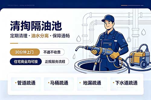 临江清掏隔油池